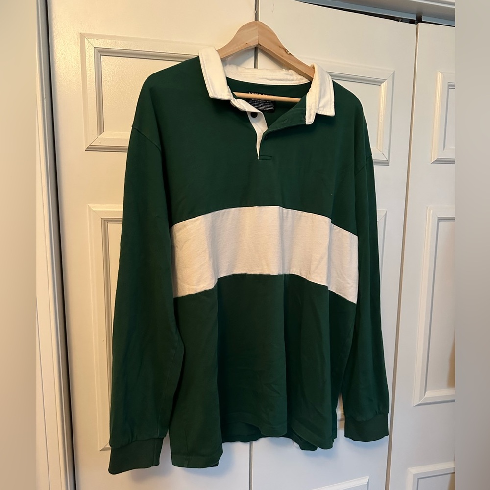 Kings of NY long sleeve polo shirt XXL
